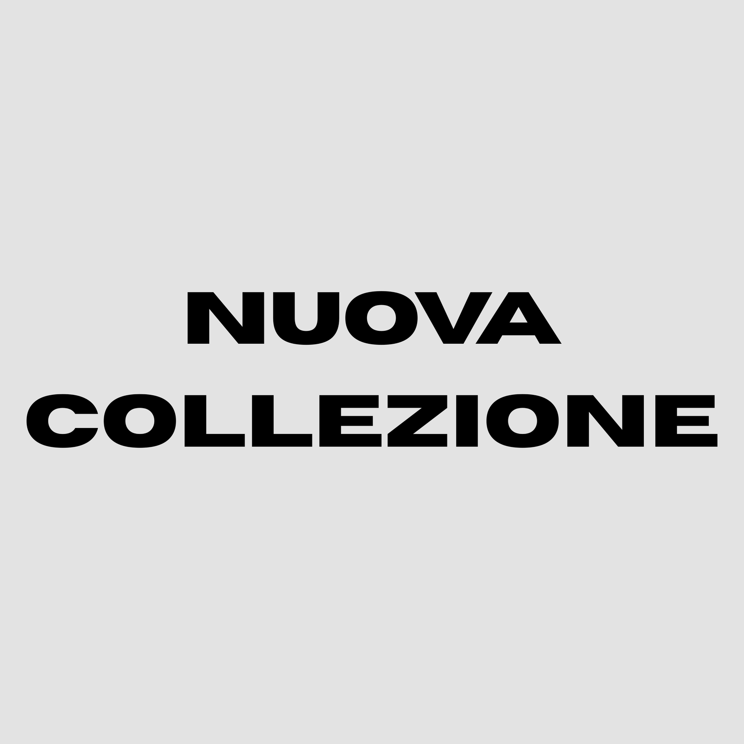 Nuova collezione